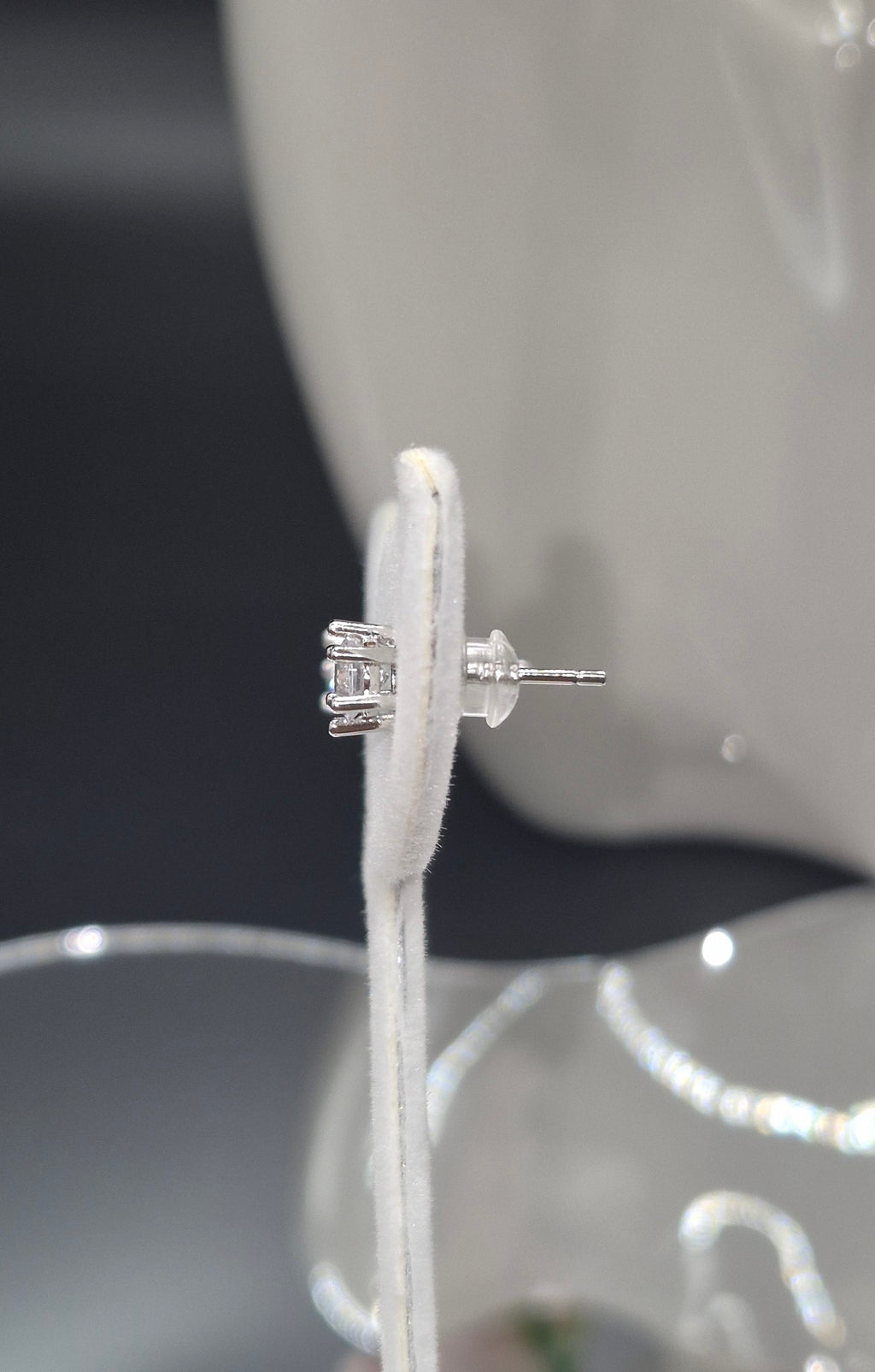 Eternal Radiance - Moissanite Stud Earrings