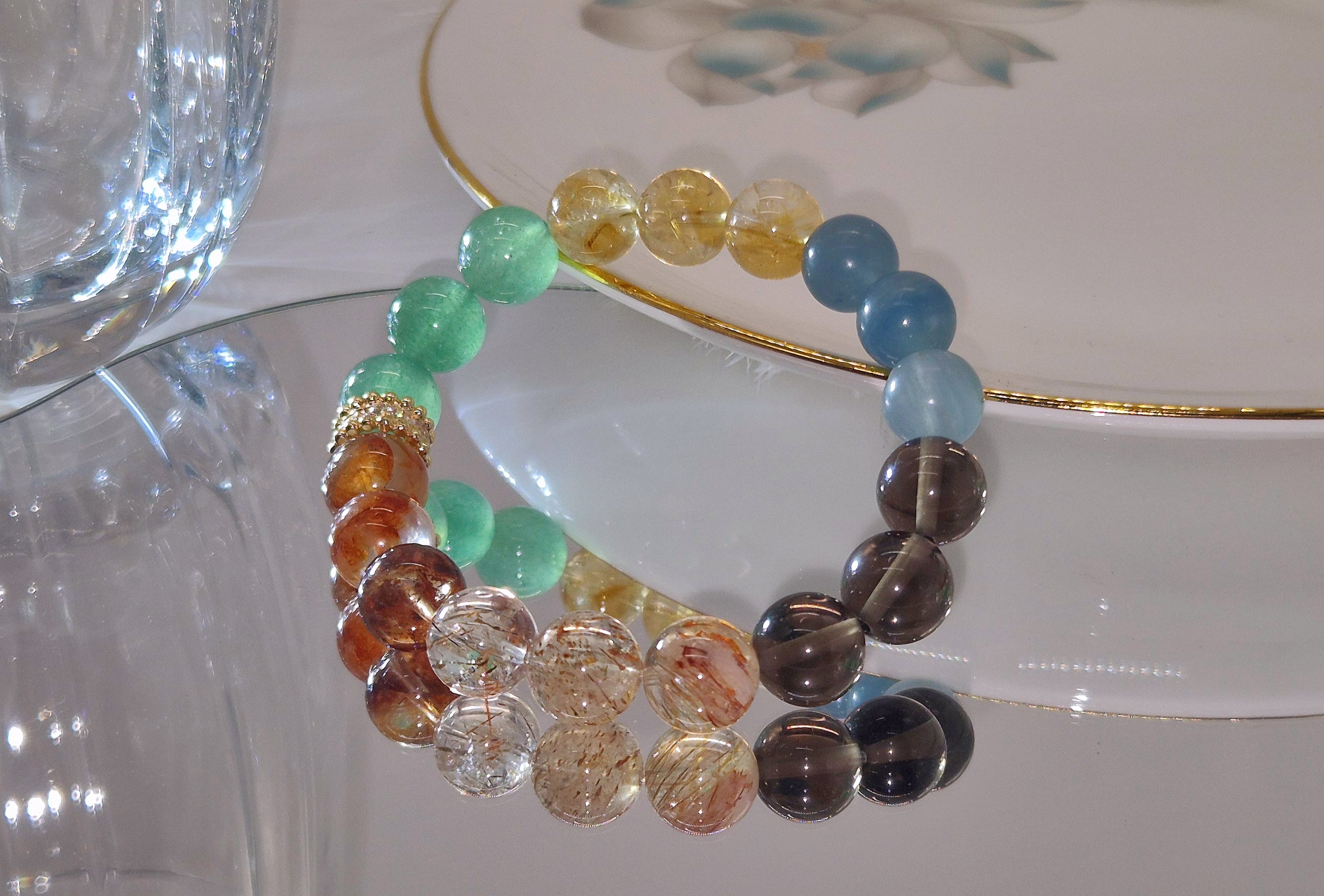 Prayer Flag Glow | beads - 10mm