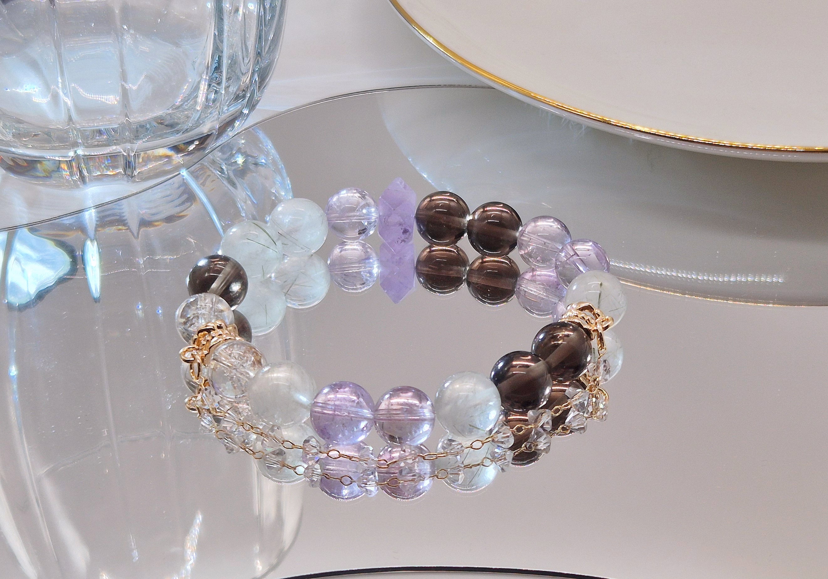 Frost Whispers | beads - 10mm