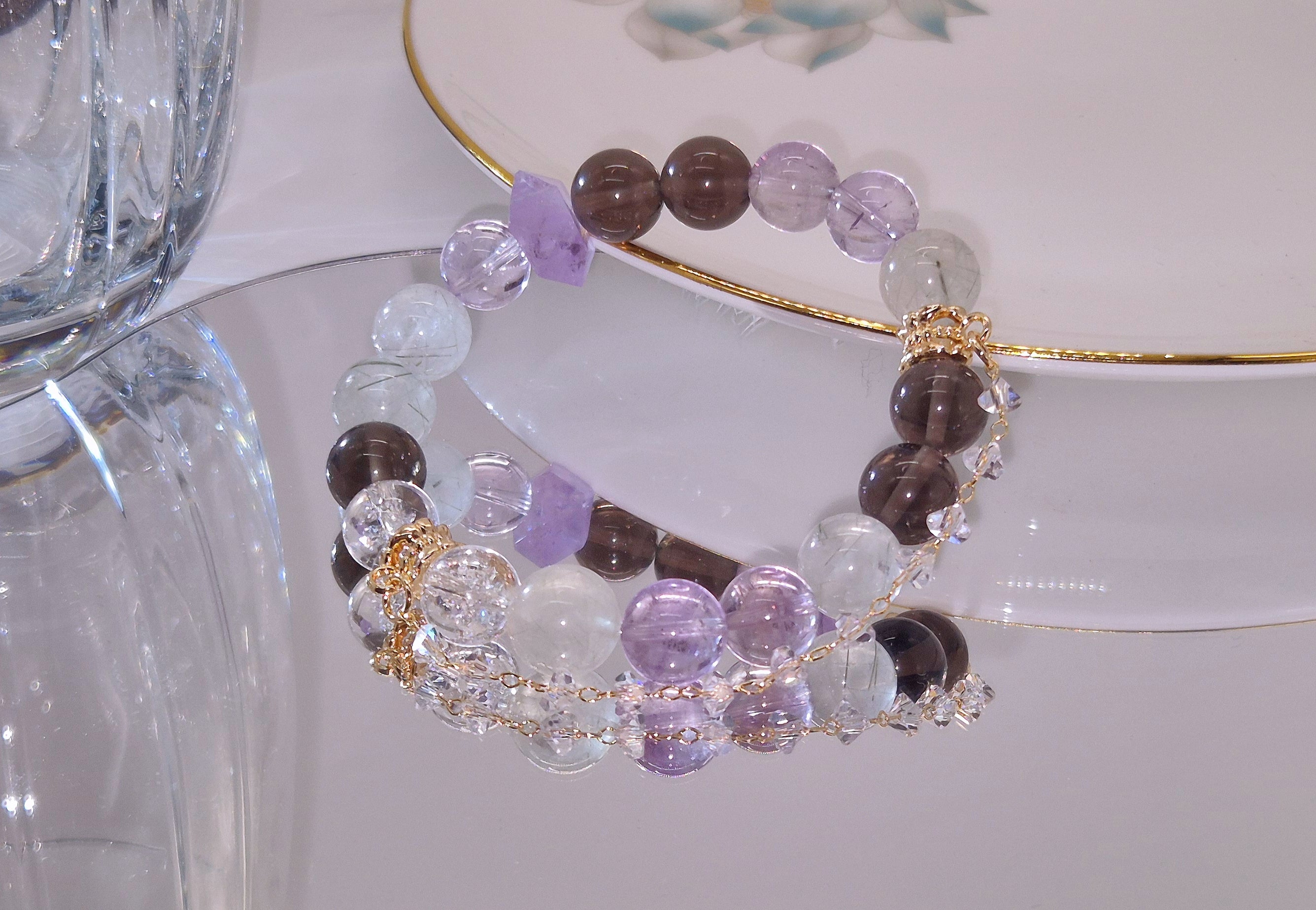Frost Whispers | beads - 10mm