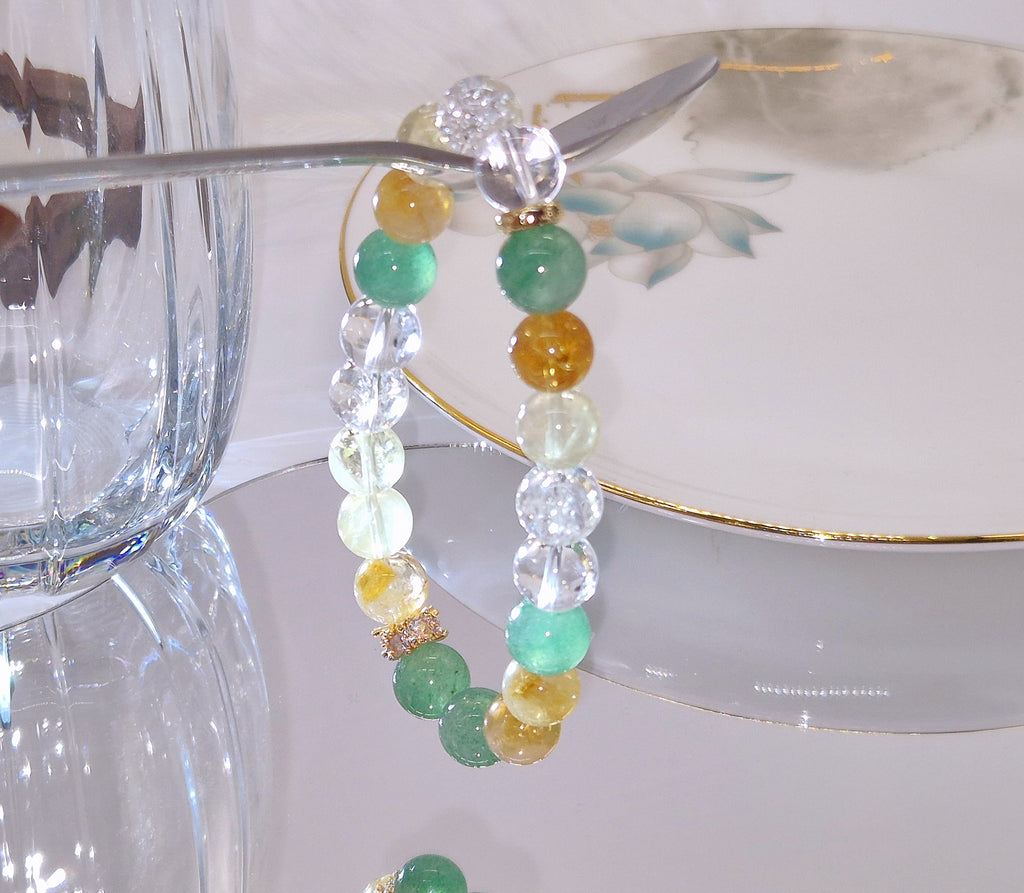 Golden Fields Glow |beads - 10mm